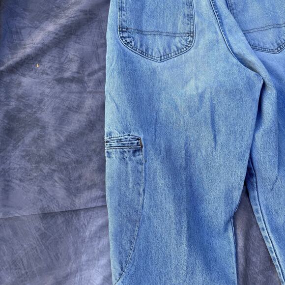 Women's Vintage 90's Marithe Francois Girbaud Stonewash Denim Blue Jeans 30 x 33 - Picture 2 of 10